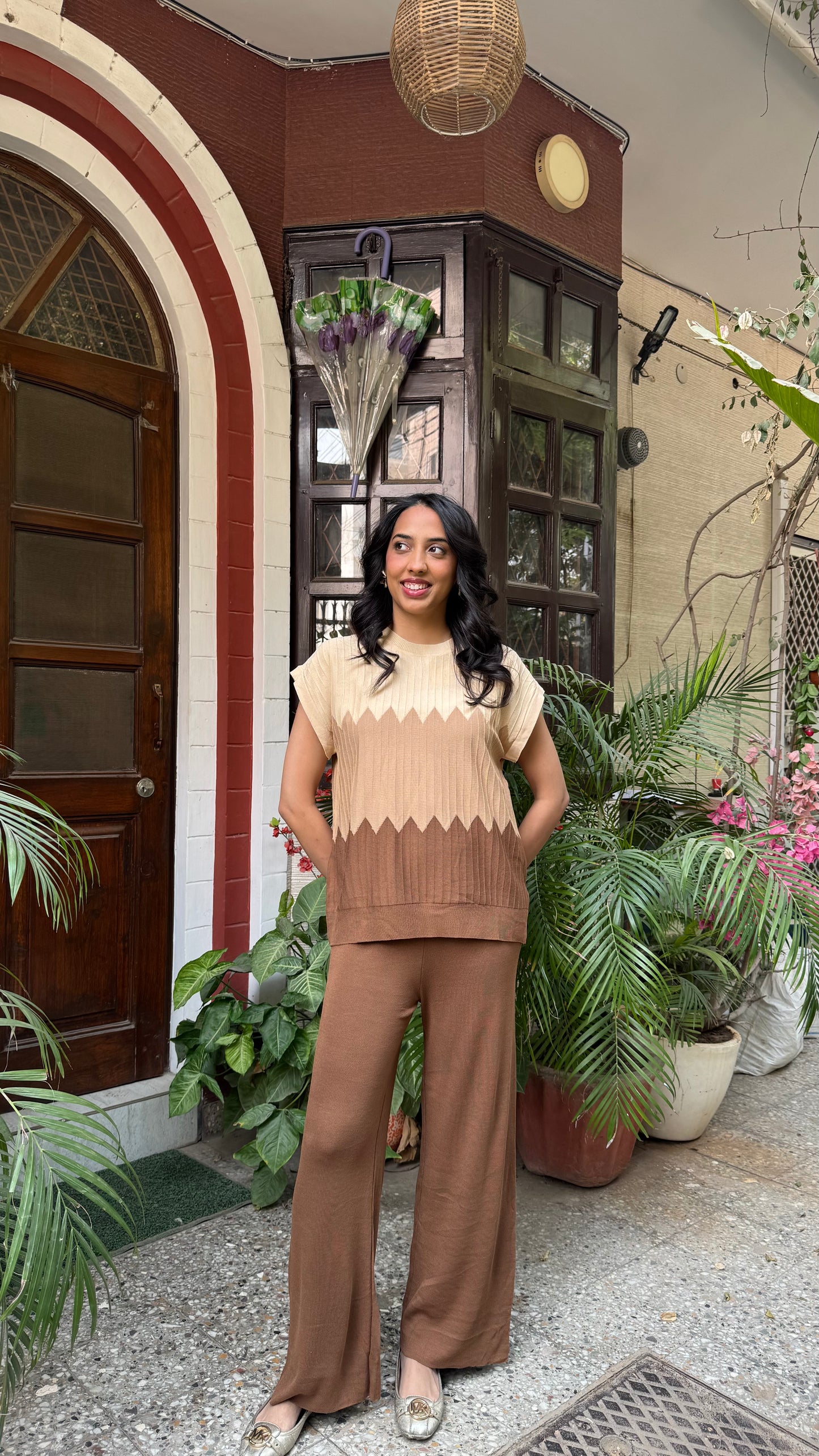 Coffee Combo Airport Set - Brown (Free Size) - Premium Collection