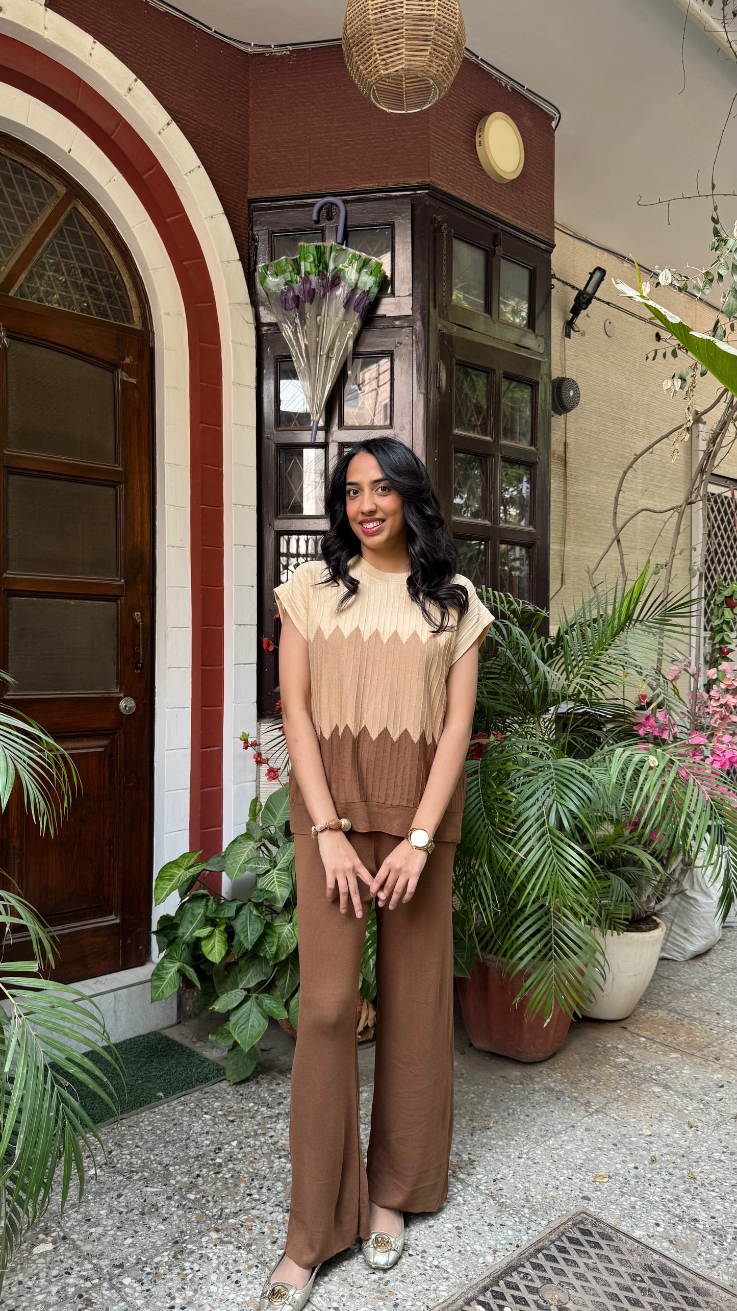 Coffee Combo Airport Set - Brown (Free Size) - Premium Collection