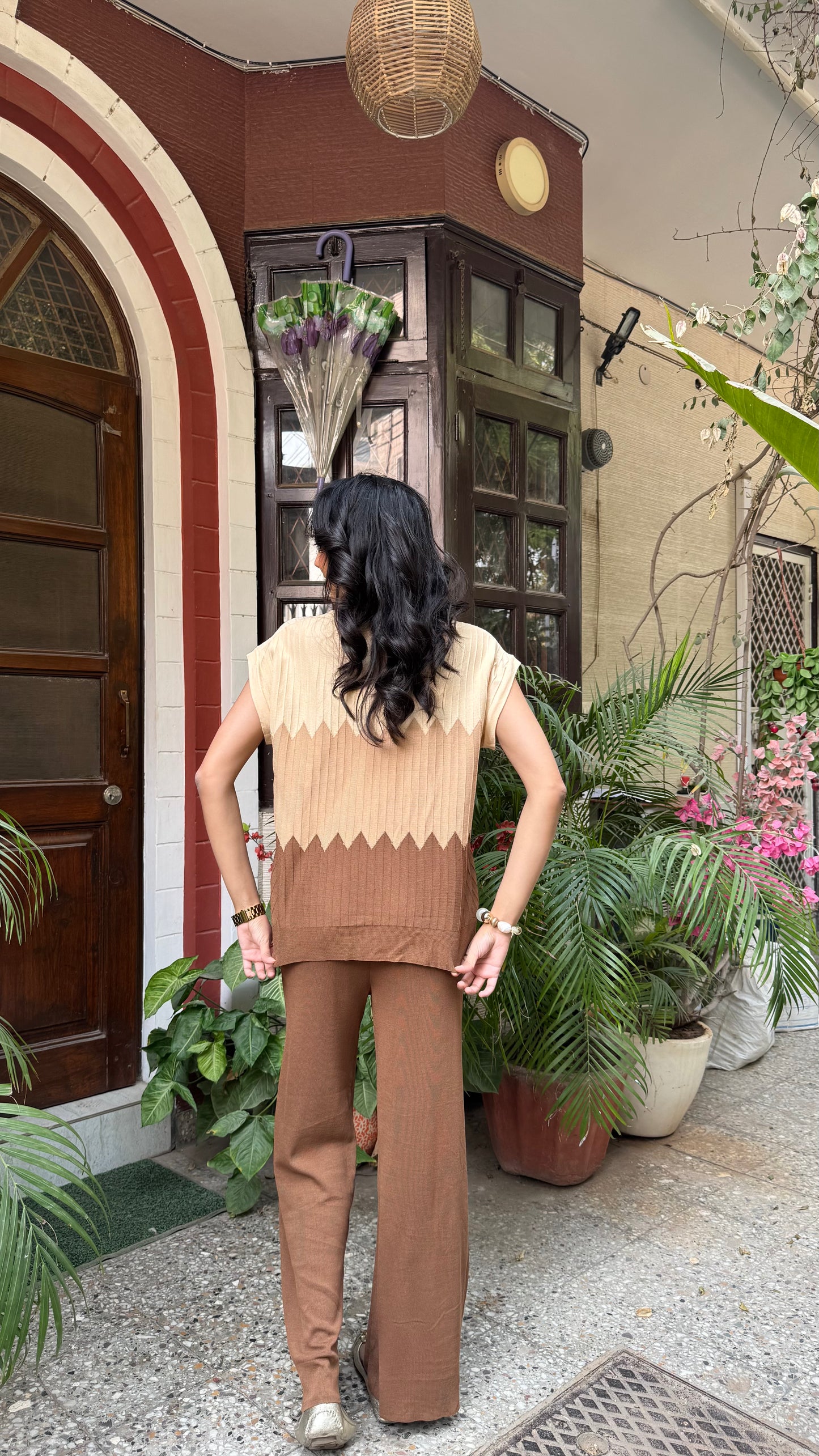 Coffee Combo Airport Set - Brown (Free Size) - Premium Collection