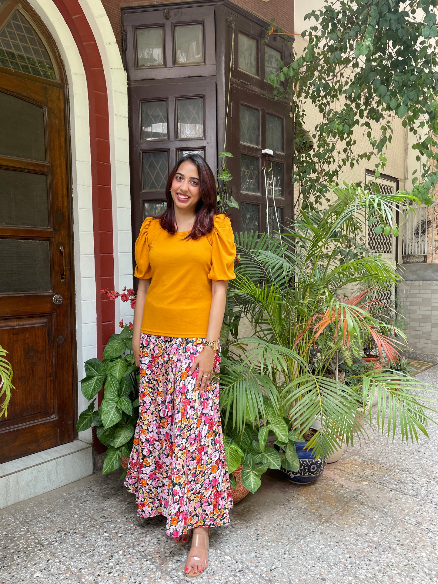 Summer Time Top - Mustard