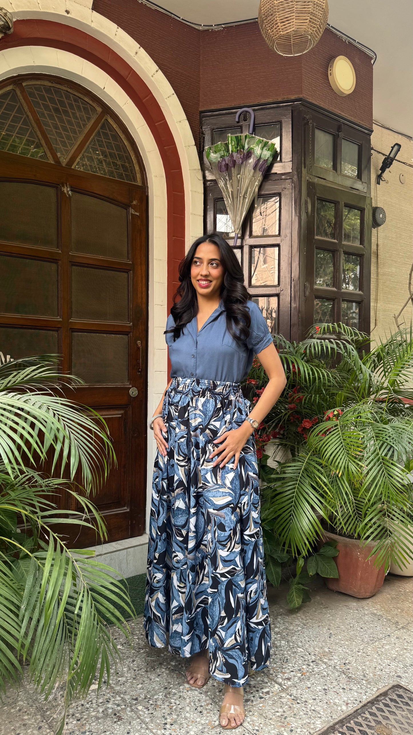 Founder's Fav Top - Dusky Blue