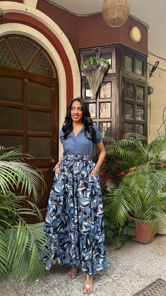 Founder's Fav Top - Dusky Blue