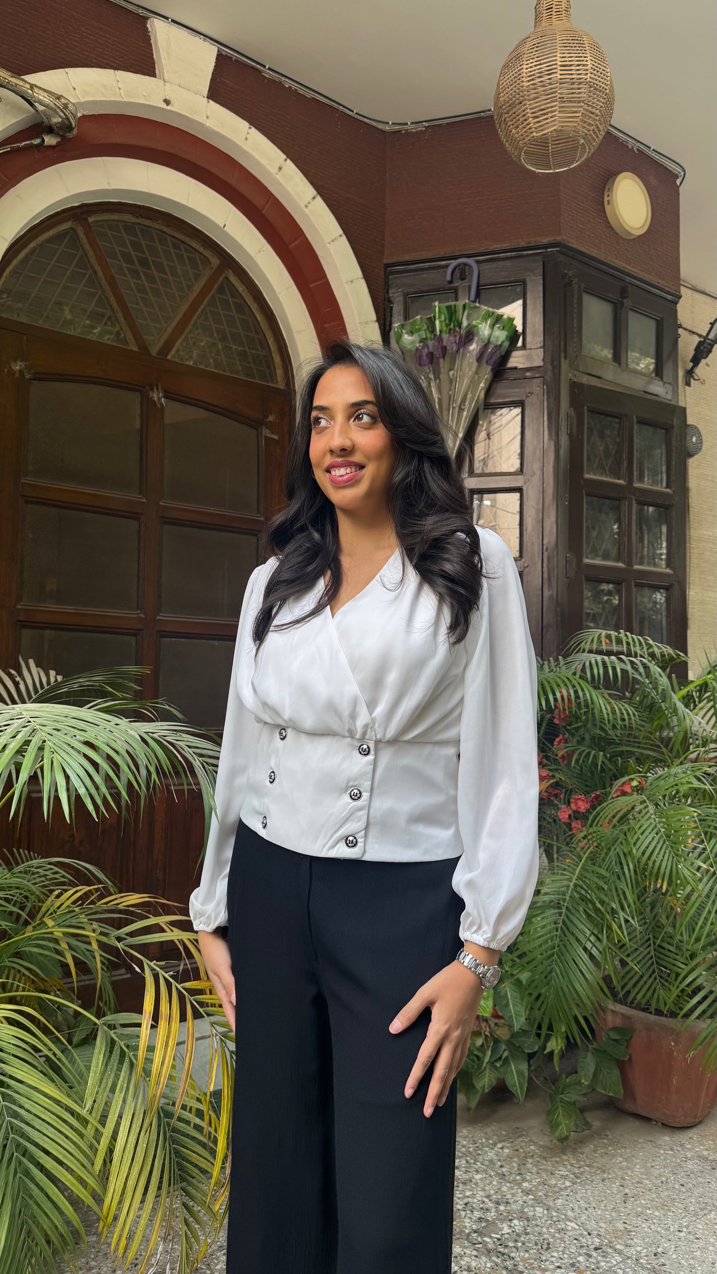 Boss Babe Formal top – White (Premium Collection)