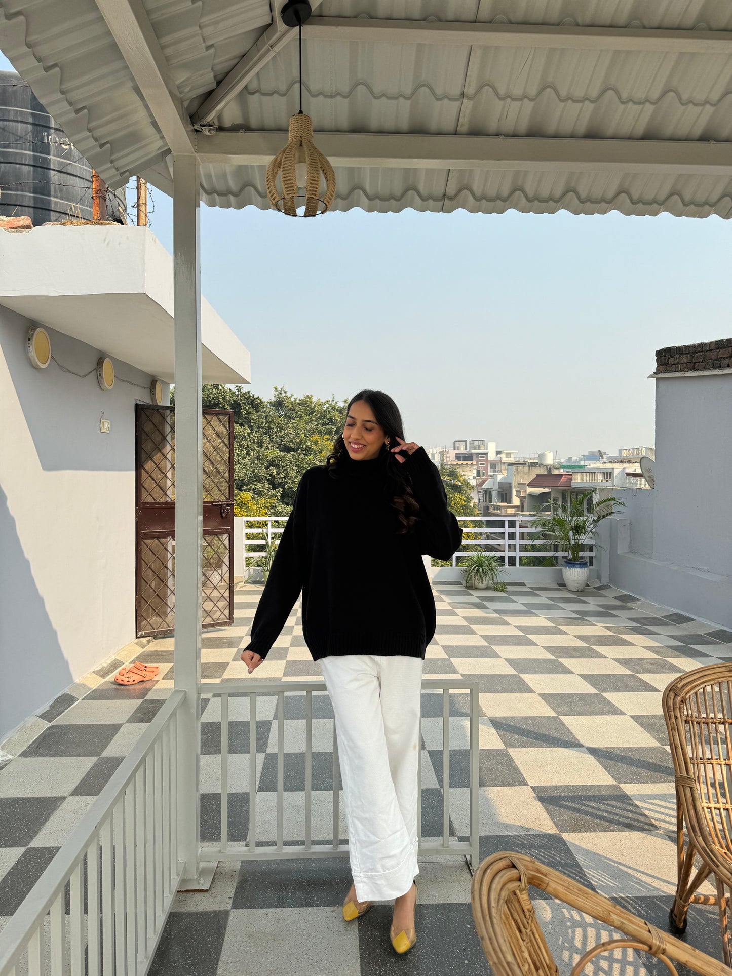 Super Warm Heavy Turtleneck (Free Size) - Oversized