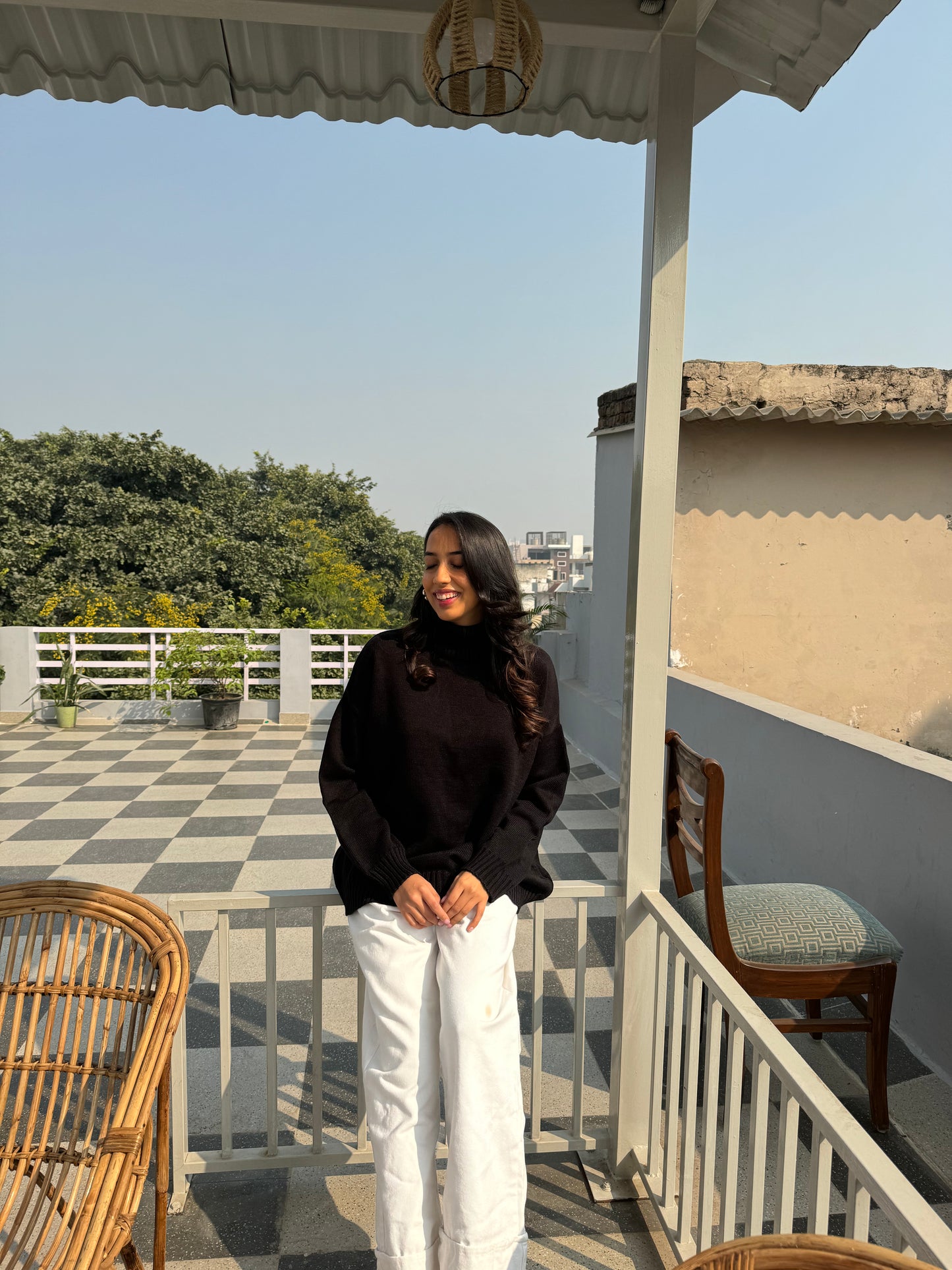 Super Warm Heavy Turtleneck (Free Size) - Oversized