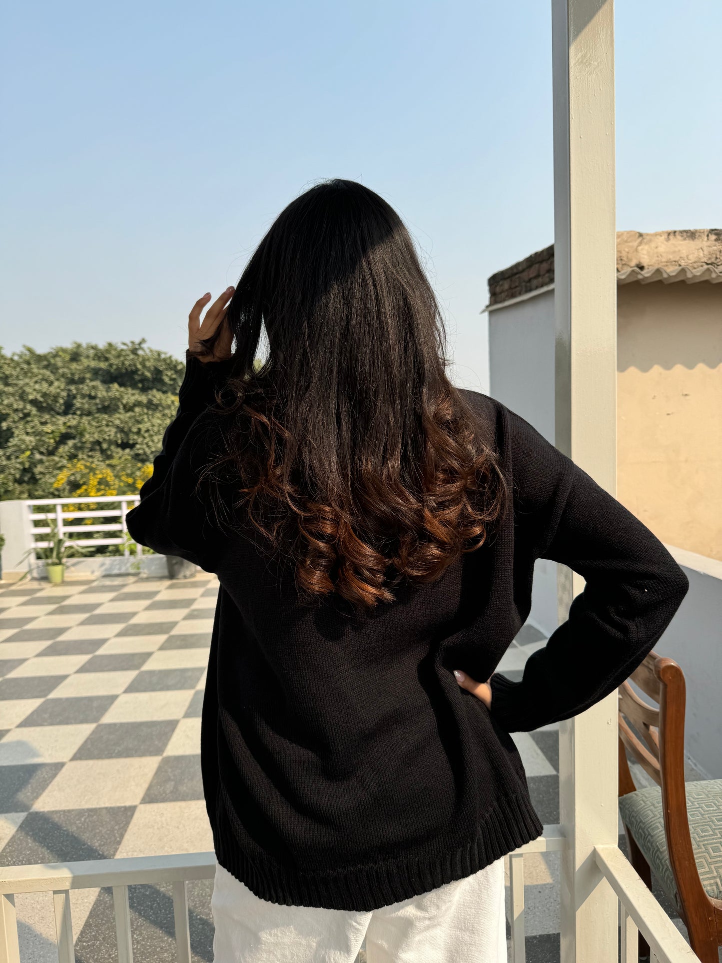 Super Warm Heavy Turtleneck (Free Size) - Oversized