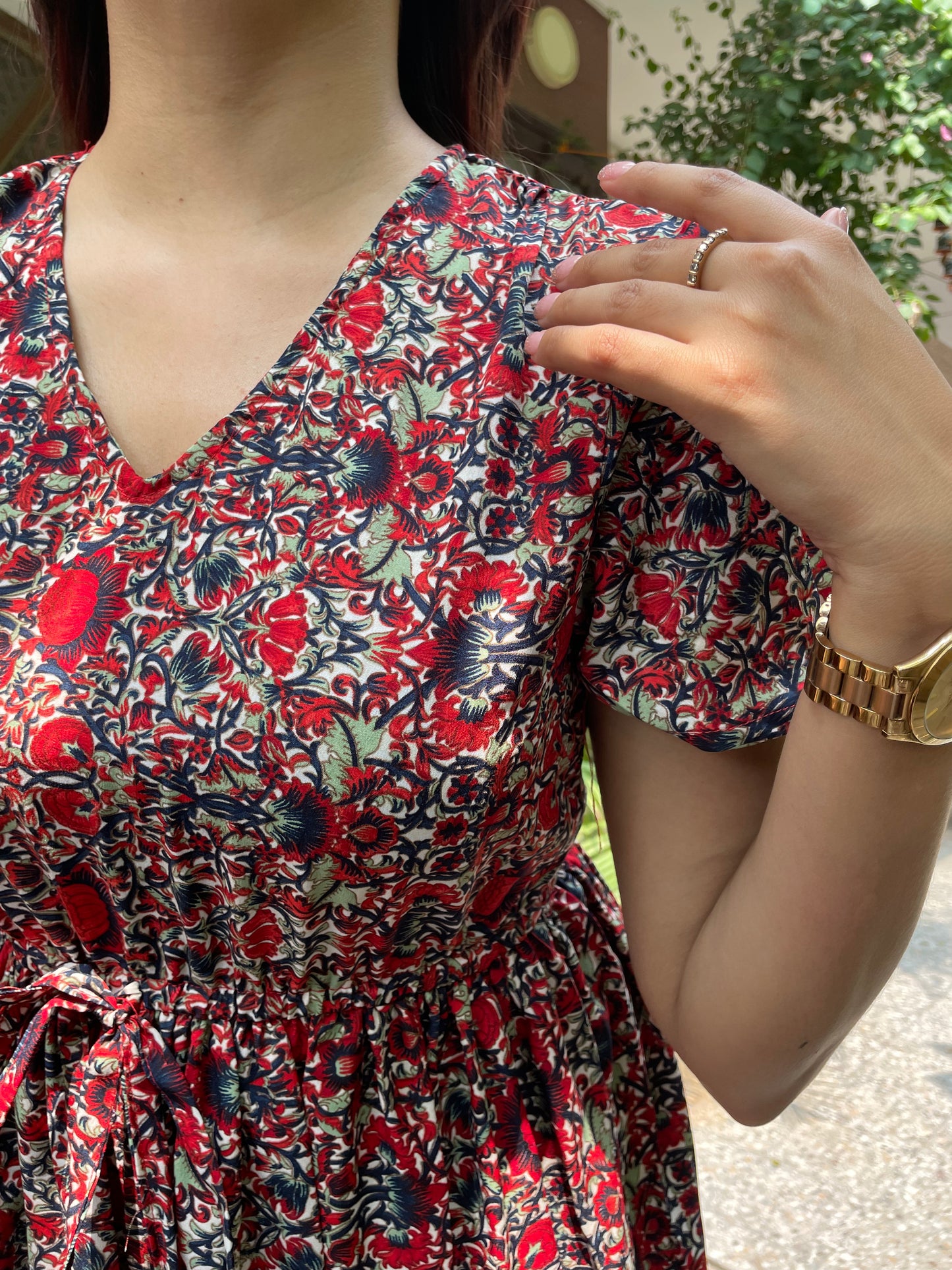 Glee Lounge Dress – Red