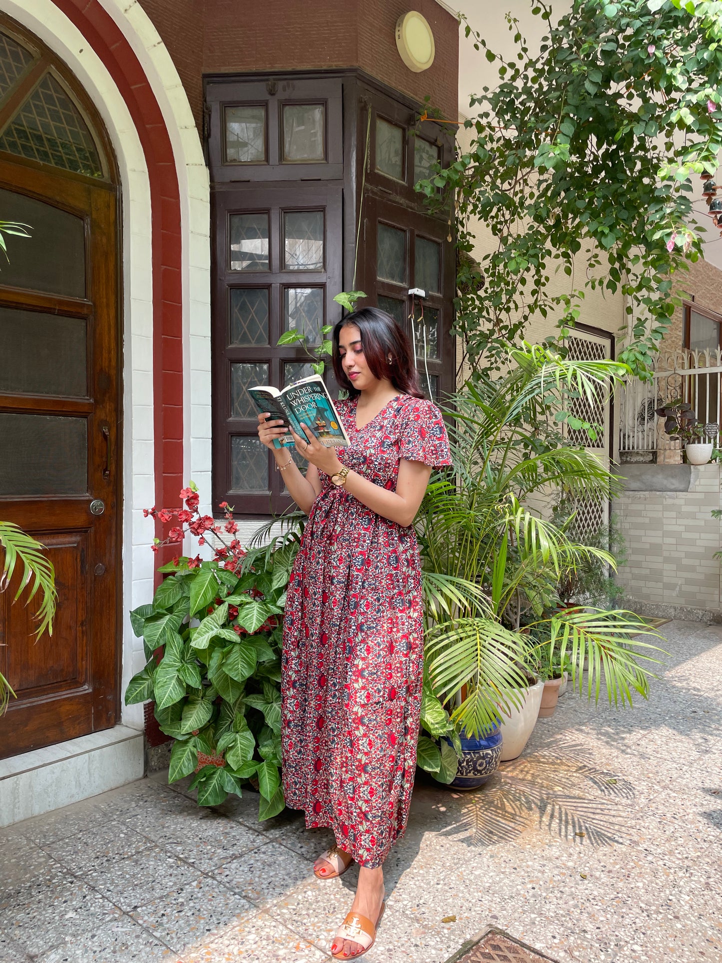 Glee Lounge Dress – Red