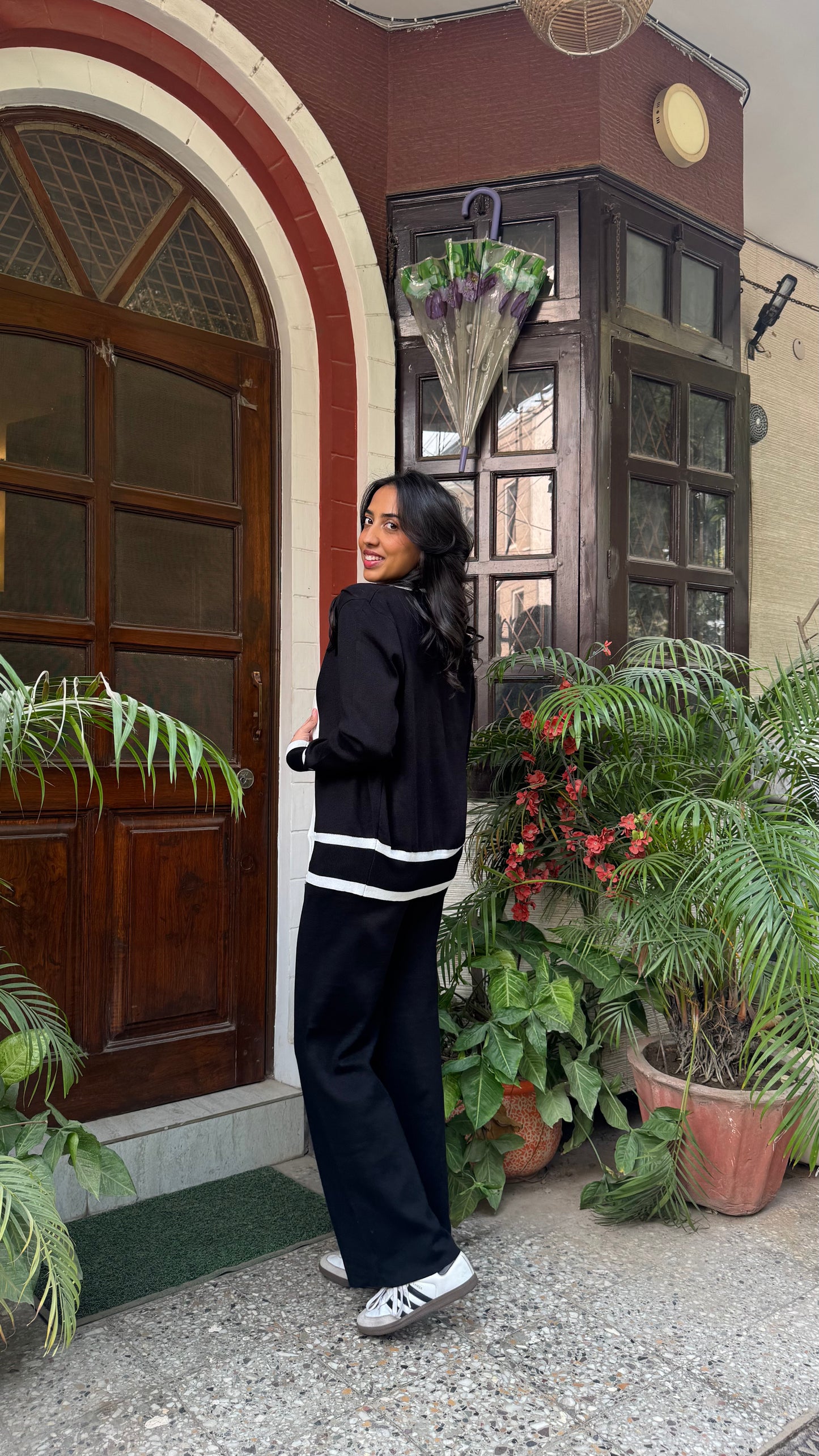 3 Piece Zipper Airport Set - Black (Free Size) - Premium Collection