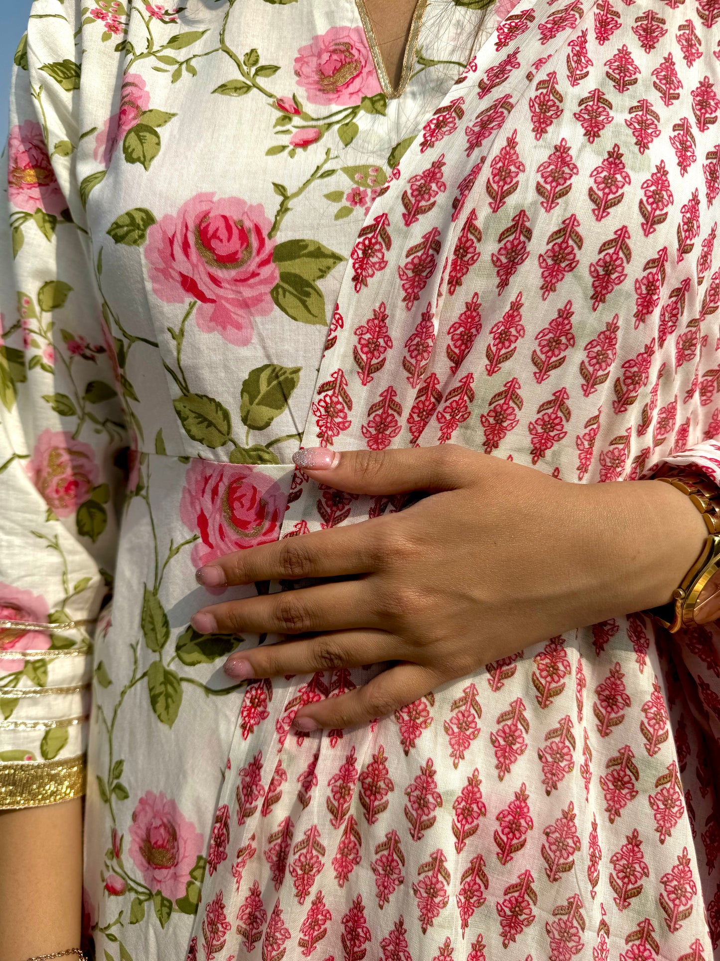 Rose 3 Piece Anarkali - Super Premium - Limited Edition