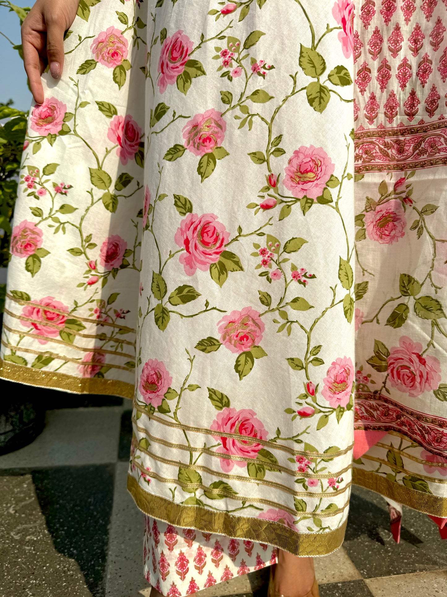 Rose 3 Piece Anarkali - Super Premium - Limited Edition