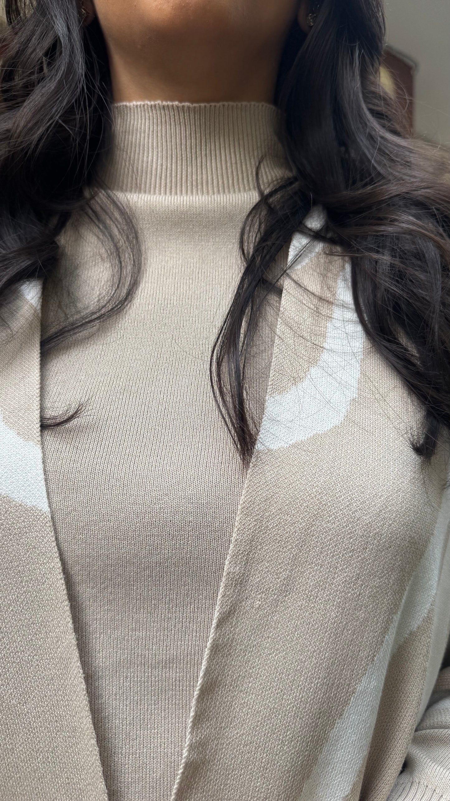 3 Piece Luxury Shawl Set -Light Beige (Free Size) - Premium Collection