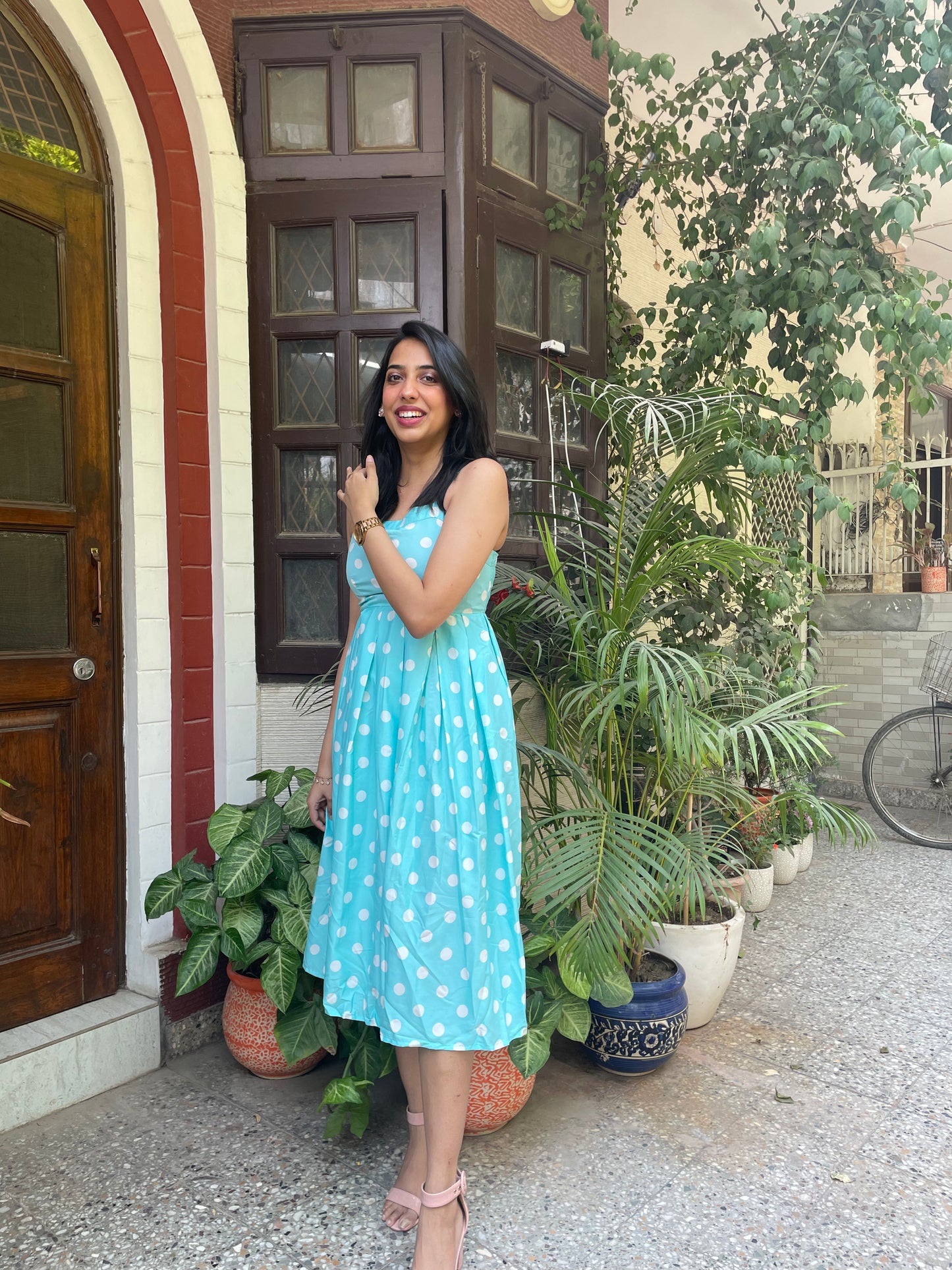 Baby Blue Party Dress