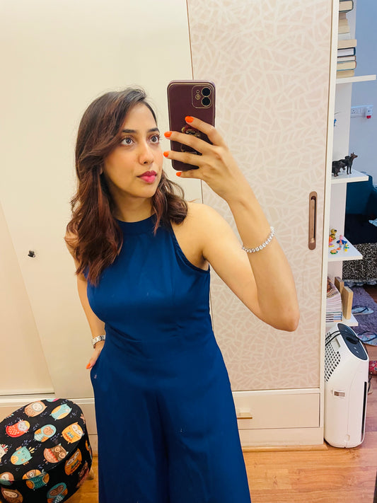 Luxe Jumpsuit - Blue