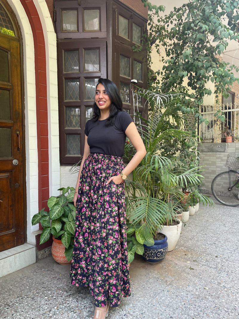 Spring Time Palazzo (Free Size)