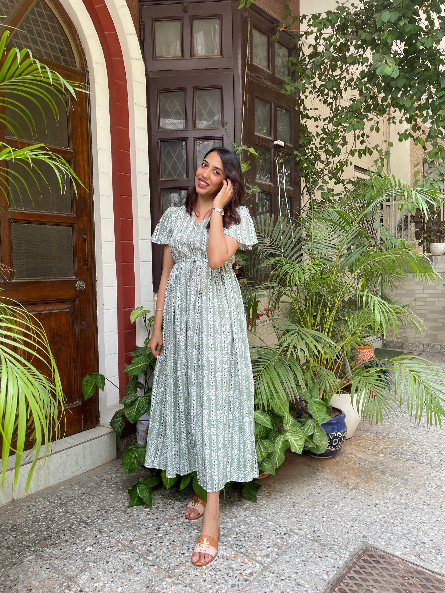 Glee Lounge Dress – Green