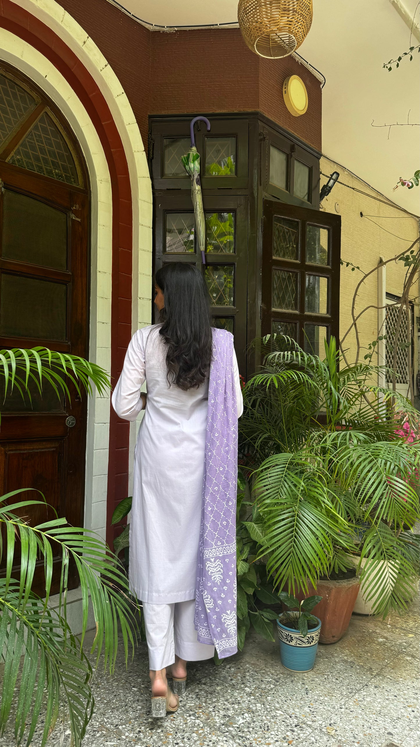 Pastel Poetry Dupatta Suit Set - (Super Premium Collection)