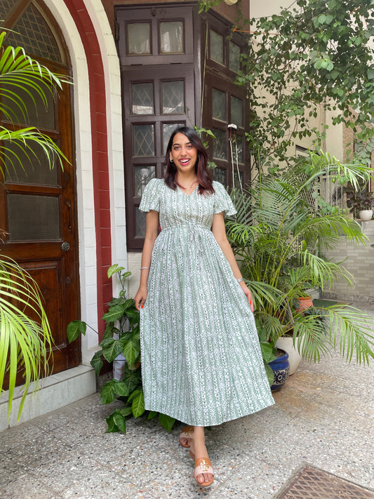 Glee Lounge Dress – Green