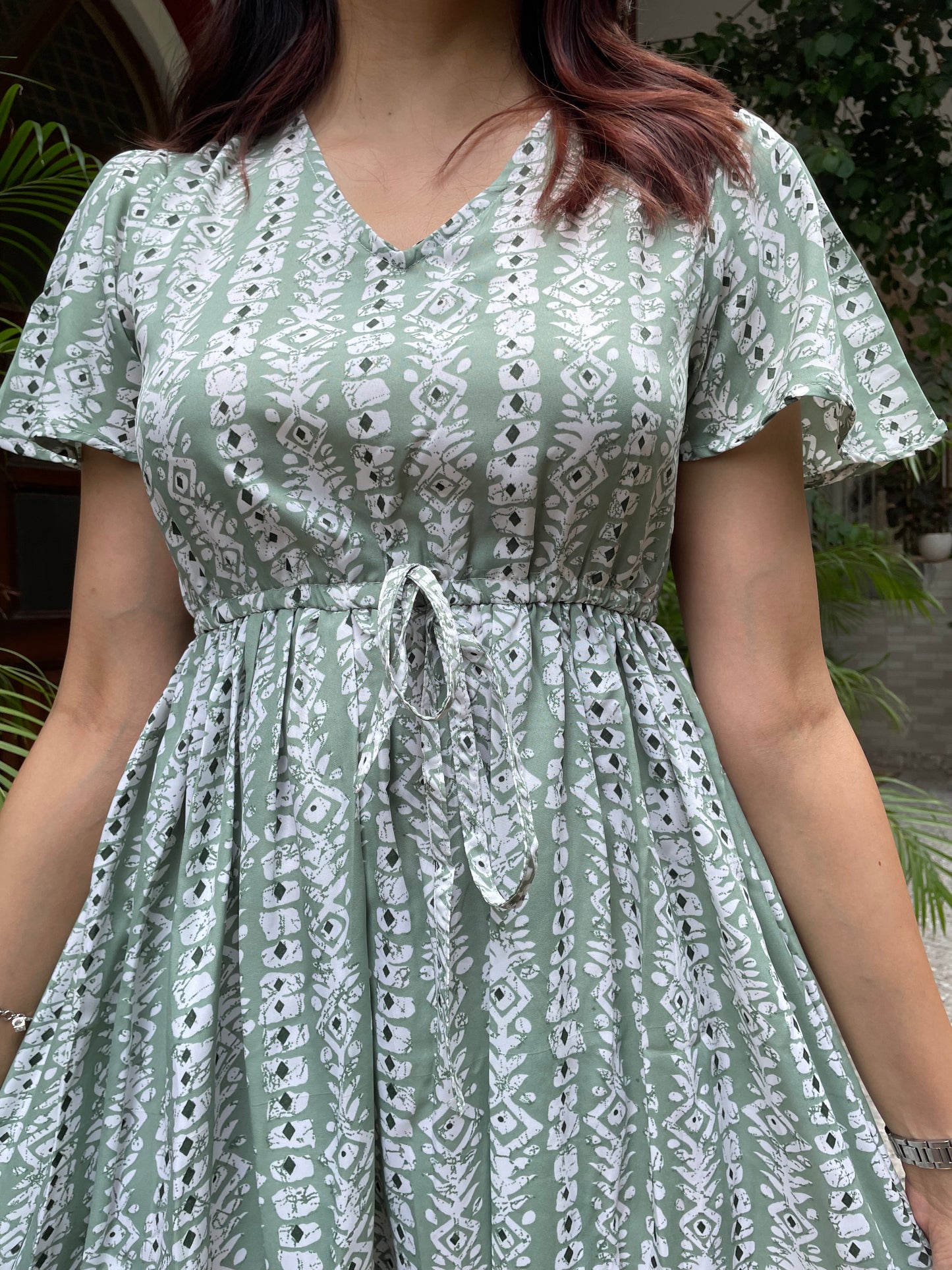 Glee Lounge Dress – Green