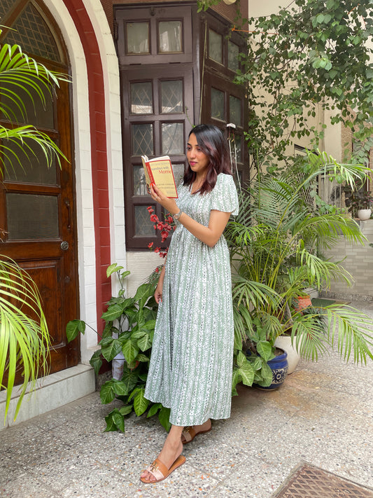 Glee Lounge Dress – Green