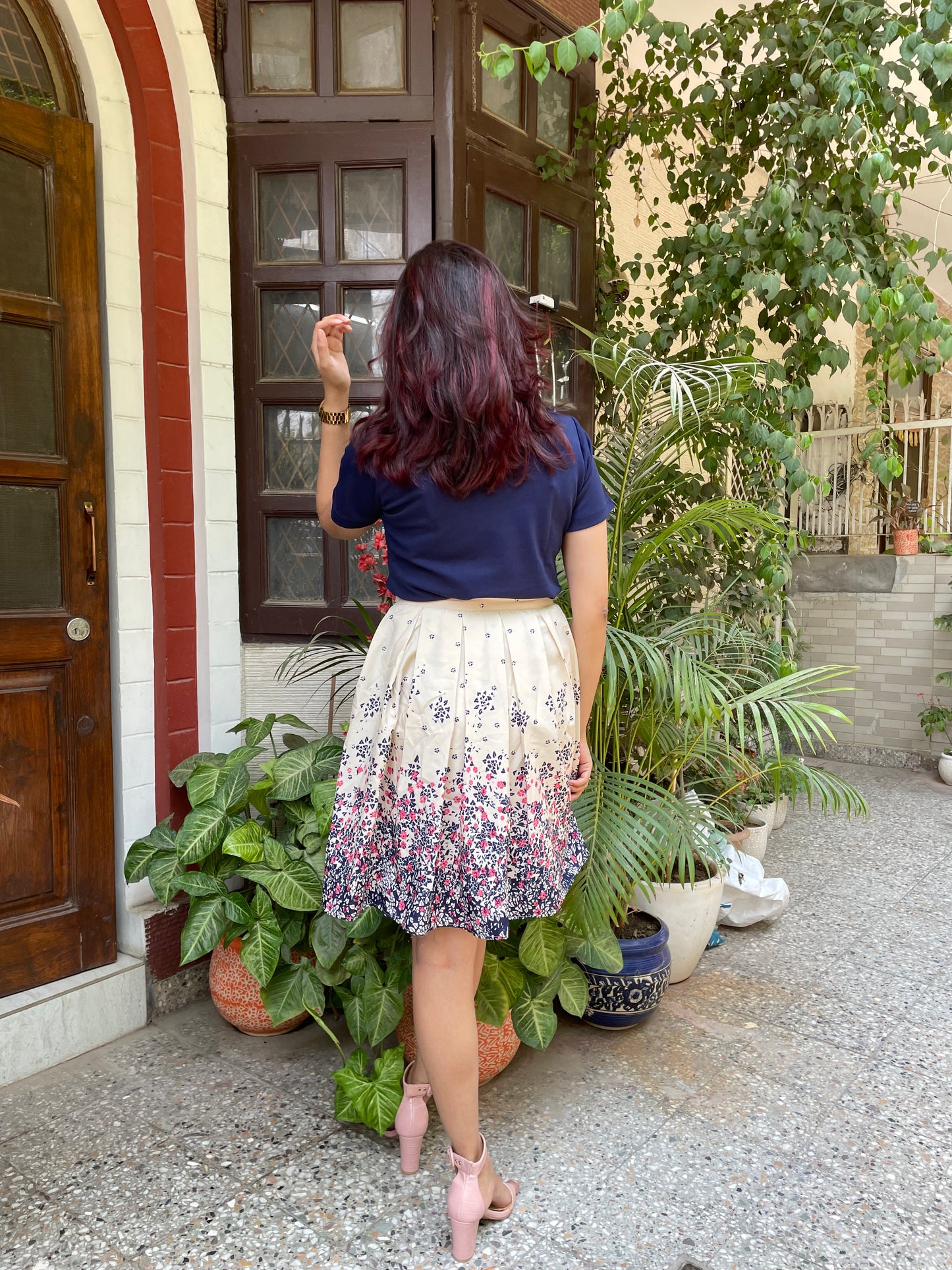 Athena Pleated Skirt