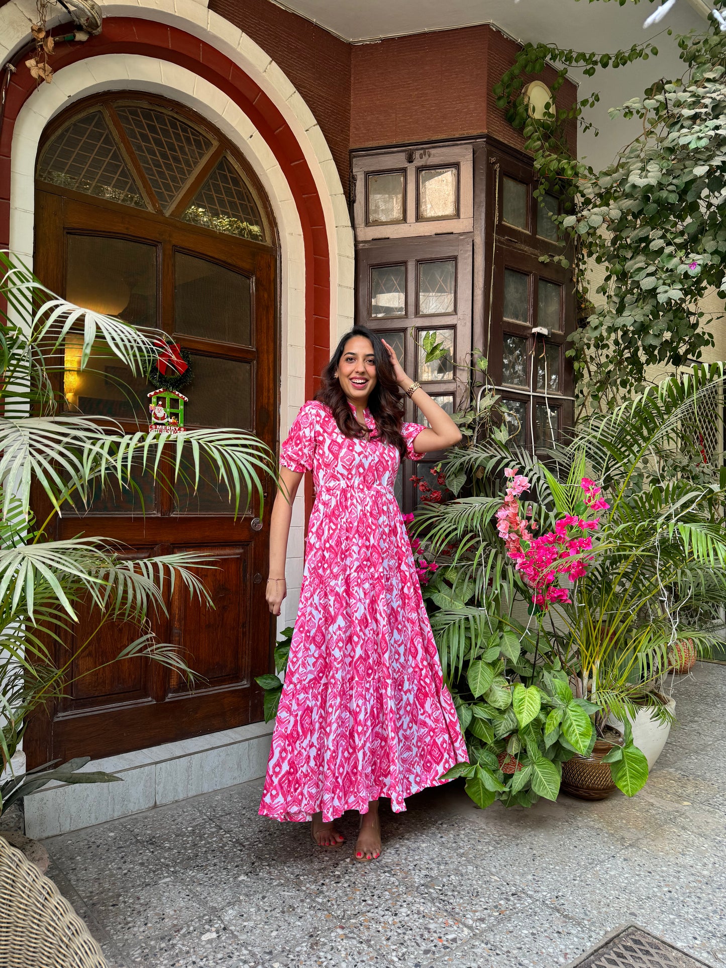 Serene Tiered Maxi (Luxe Collection) - Pink