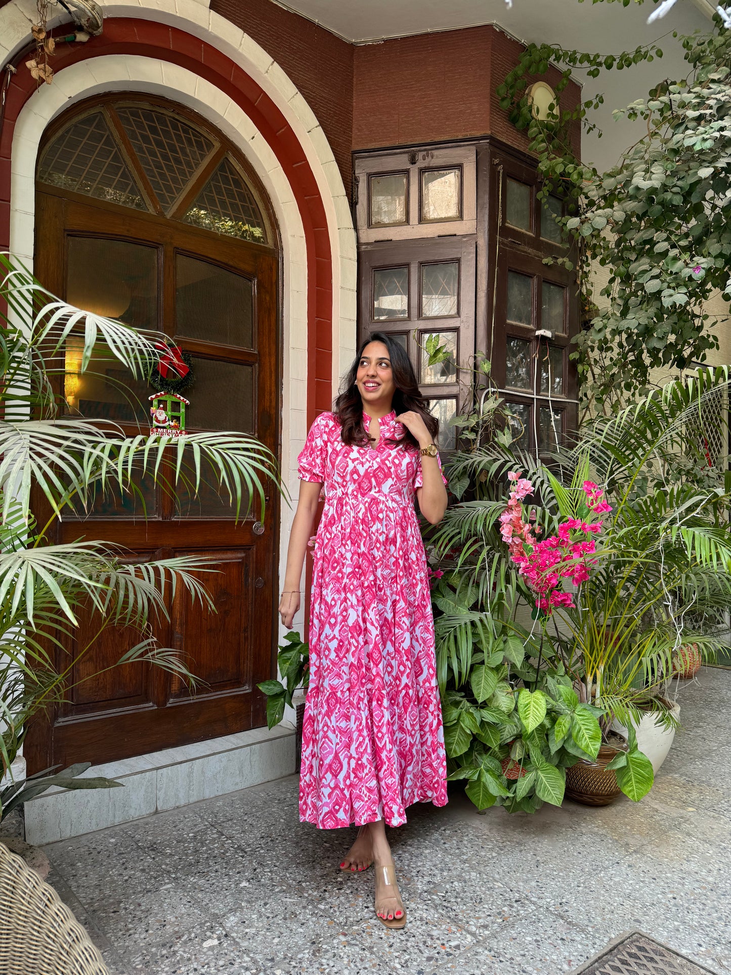 Serene Tiered Maxi (Luxe Collection) - Pink