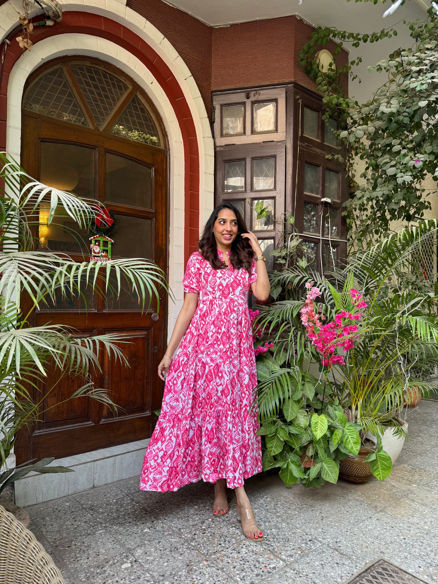 Serene Tiered Maxi (Luxe Collection) - Pink