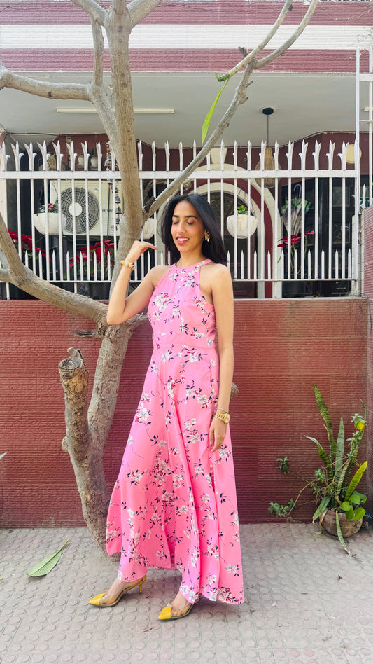 Luxe Jumpsuit - Pink