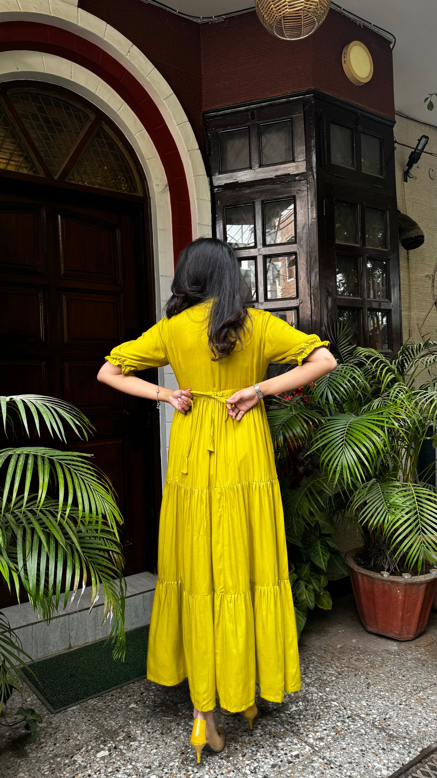 Serene Tiered Maxi (Luxe Collection) - Green