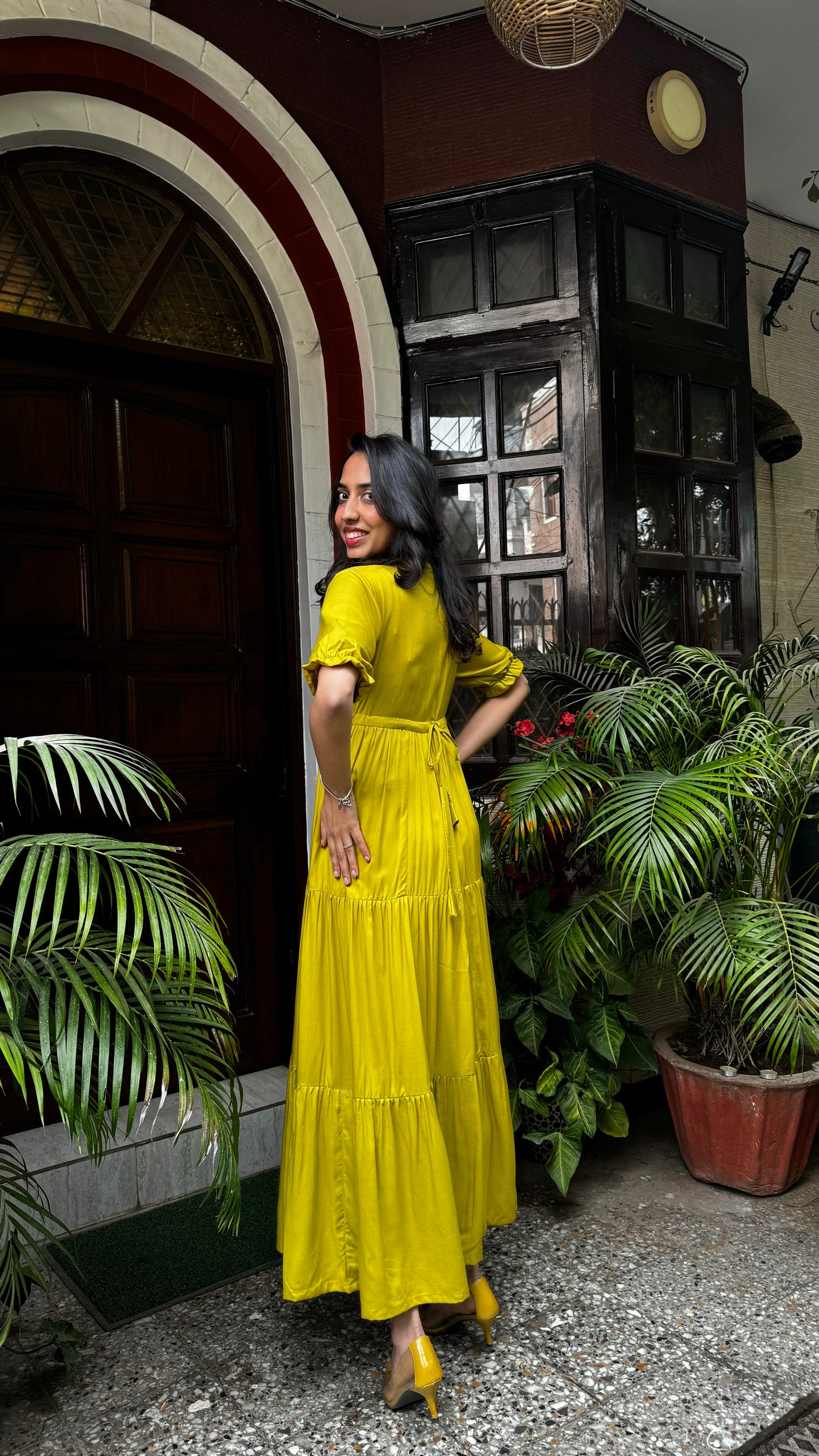 Serene Tiered Maxi (Luxe Collection) - Green