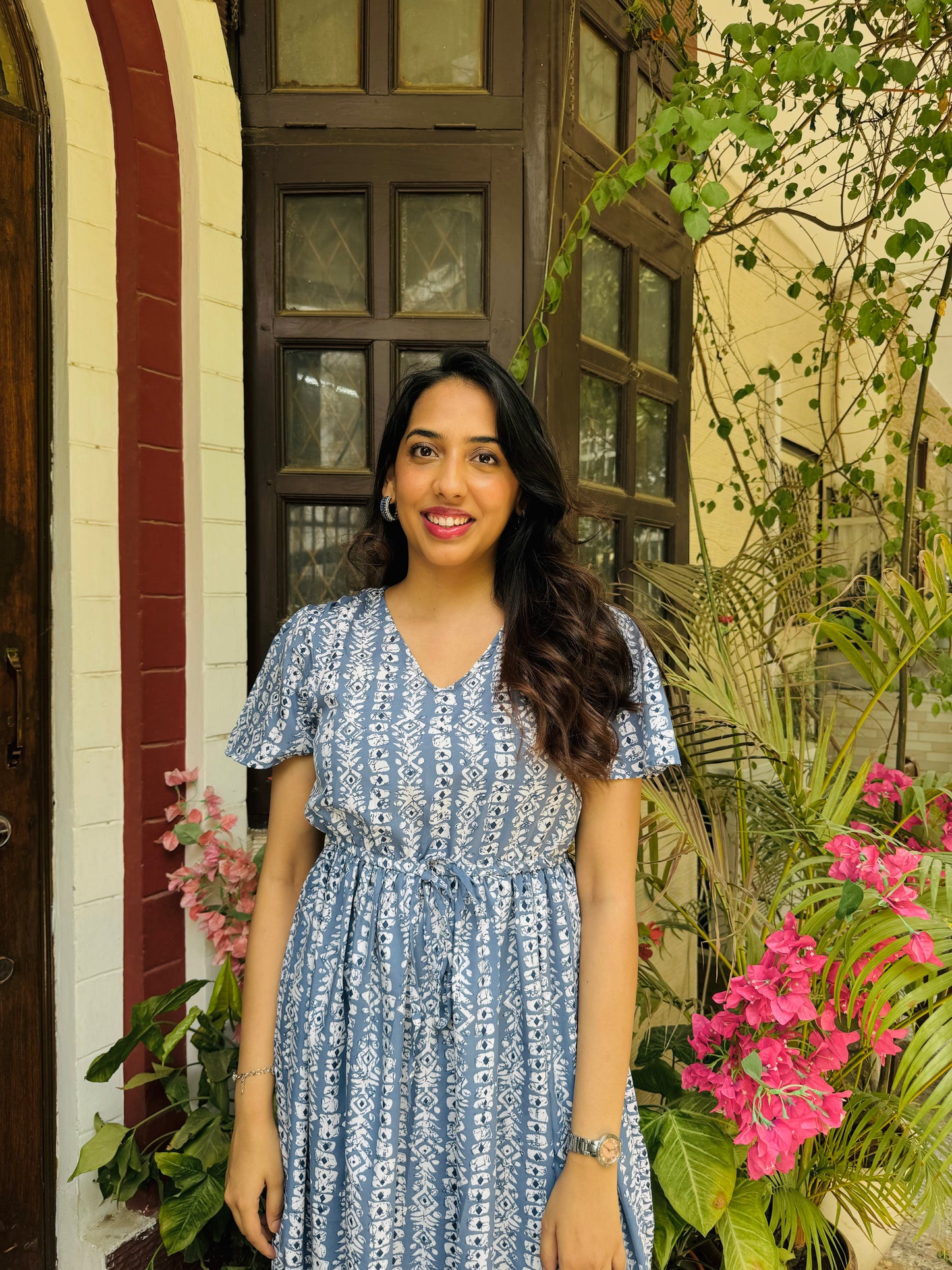 Glee Lounge Dress – Blue