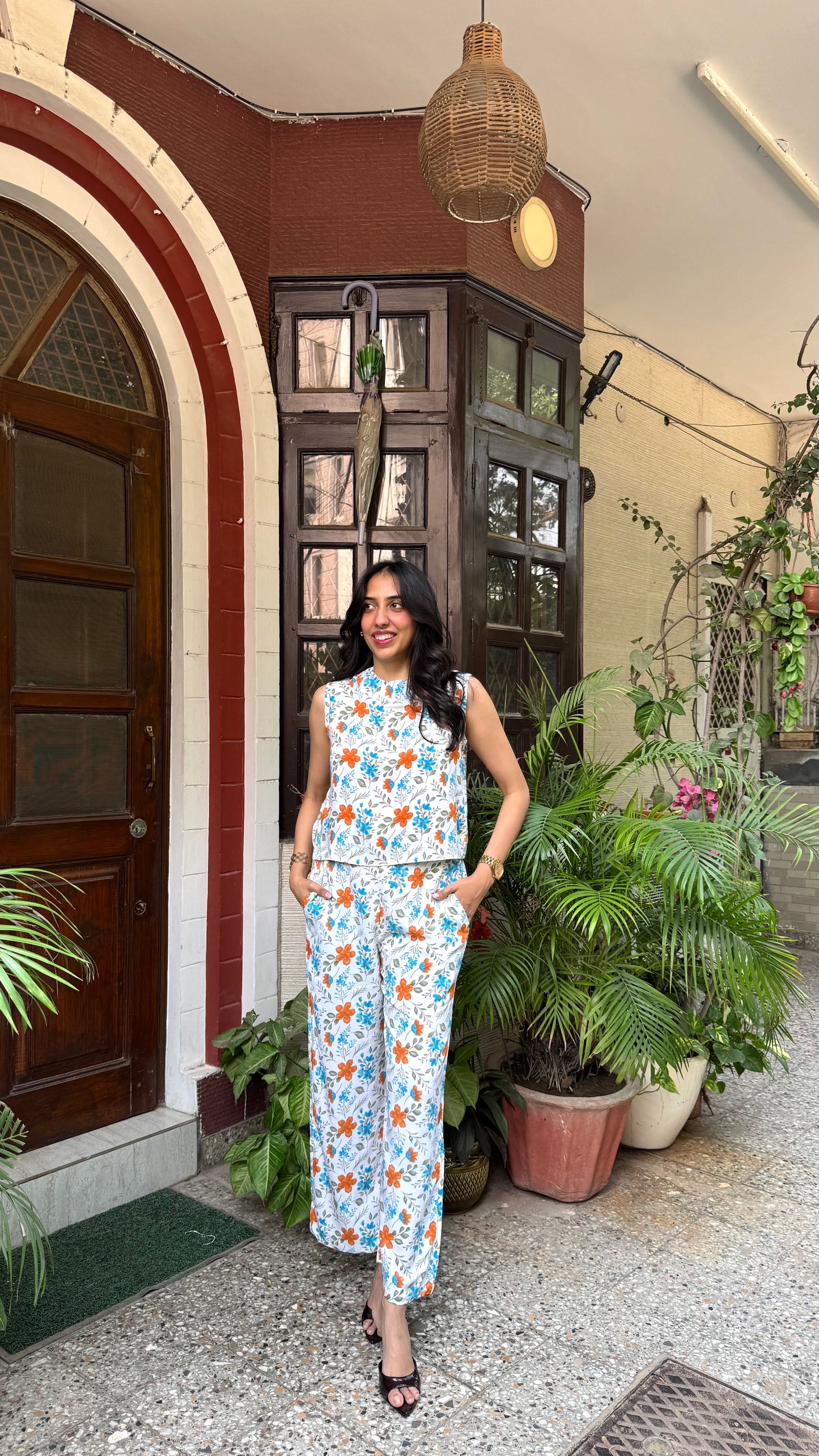 Sunny Day Cotton Set - White