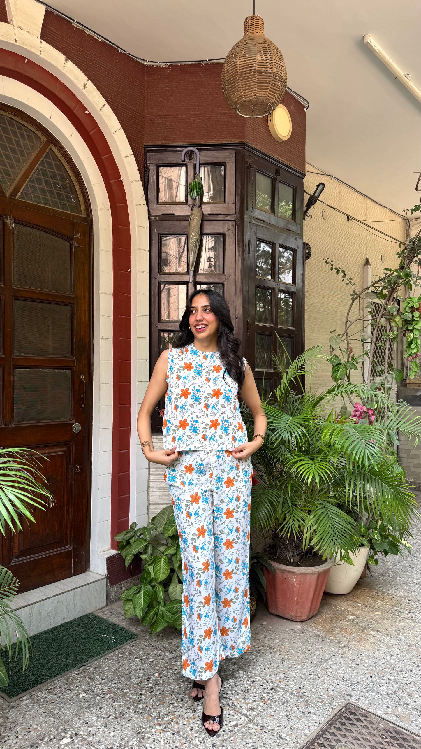 Sunny Day Cotton Set - White