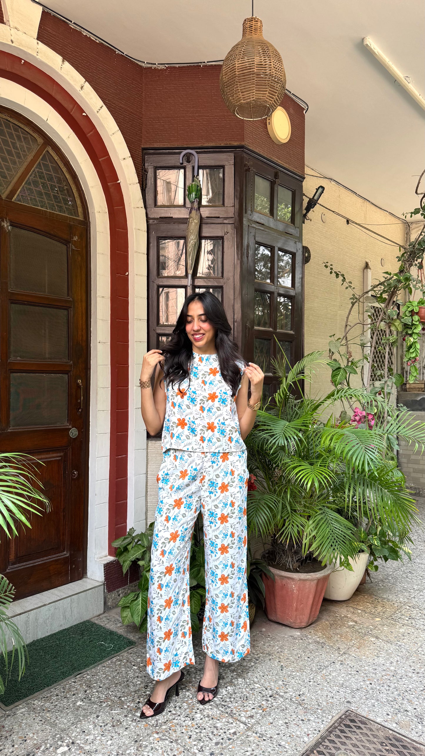 Sunny Day Cotton Set - White