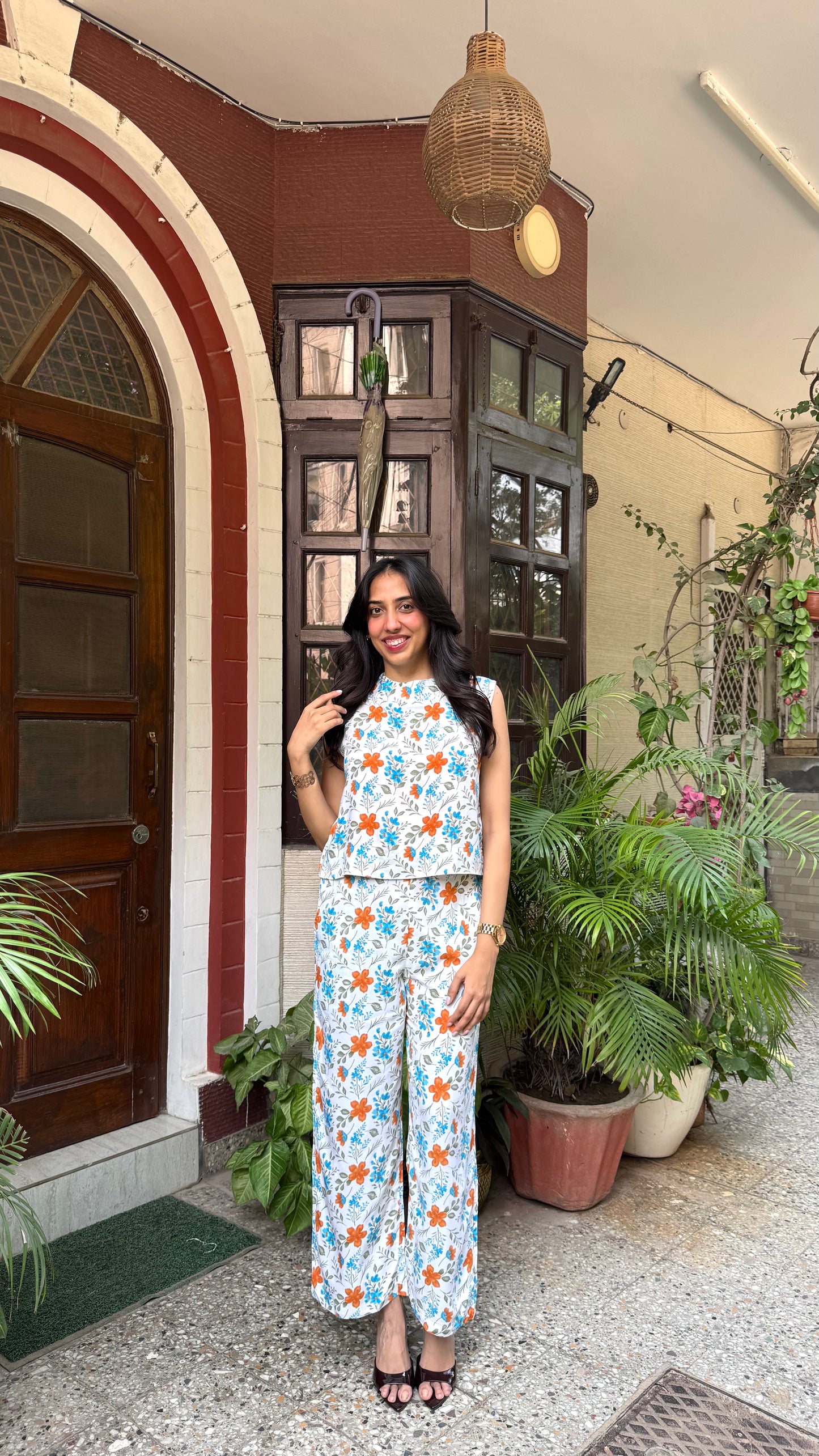 Sunny Day Cotton Set - White