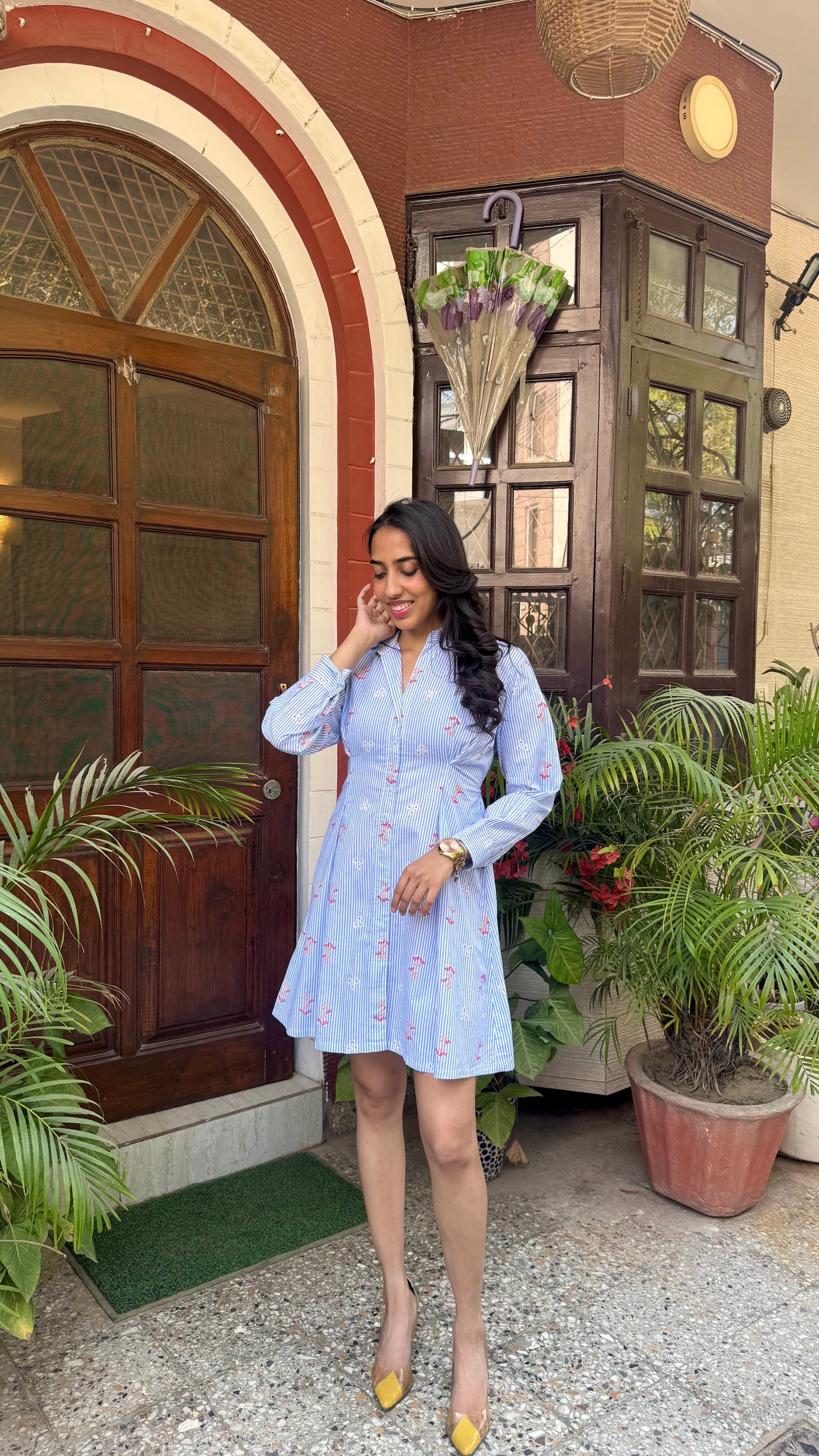 Snatch Your Waist Cotton Shirt Dress – Regular (Premium Collection)
