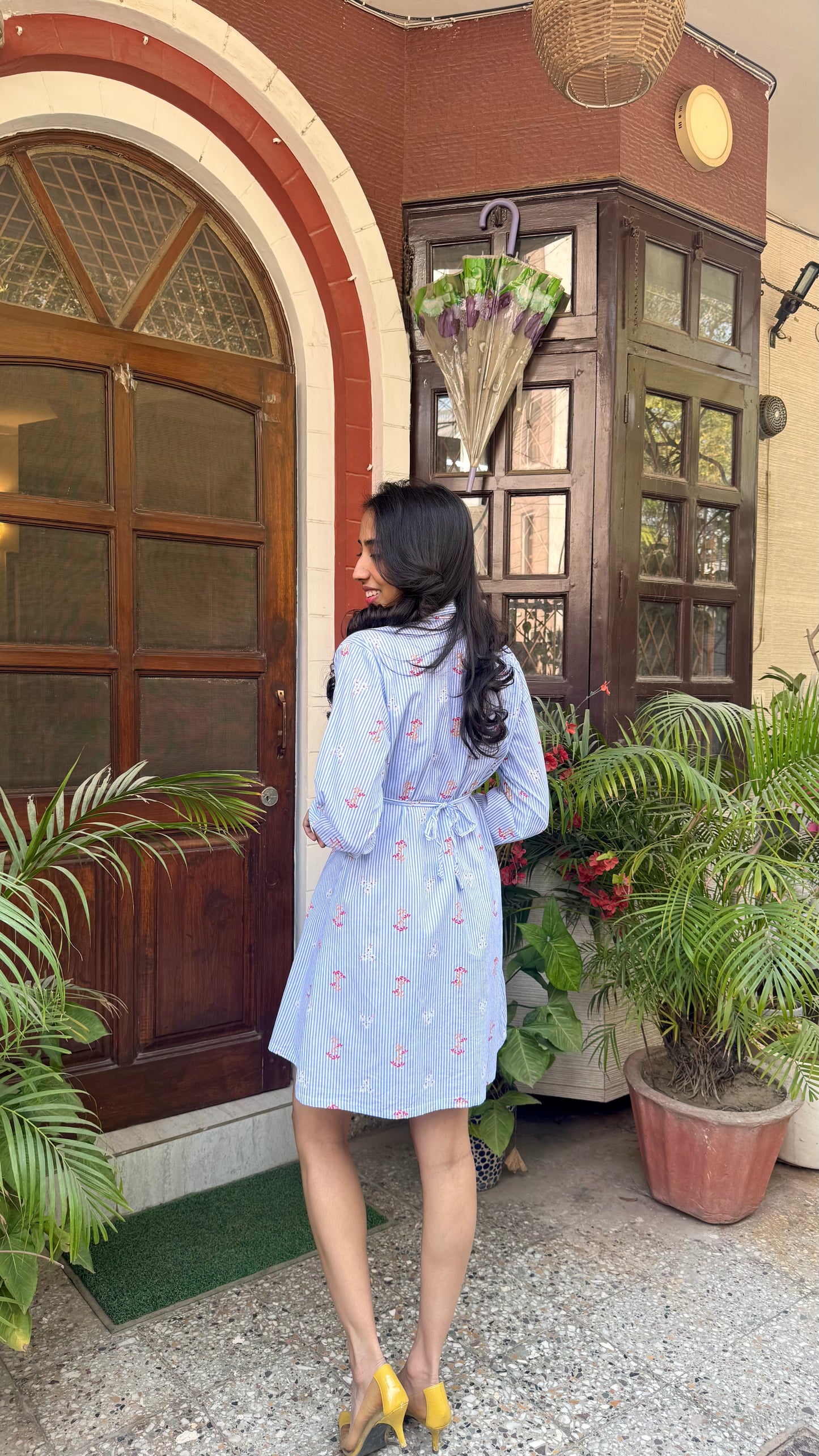 Snatch Your Waist Cotton Shirt Dress – Regular (Premium Collection)