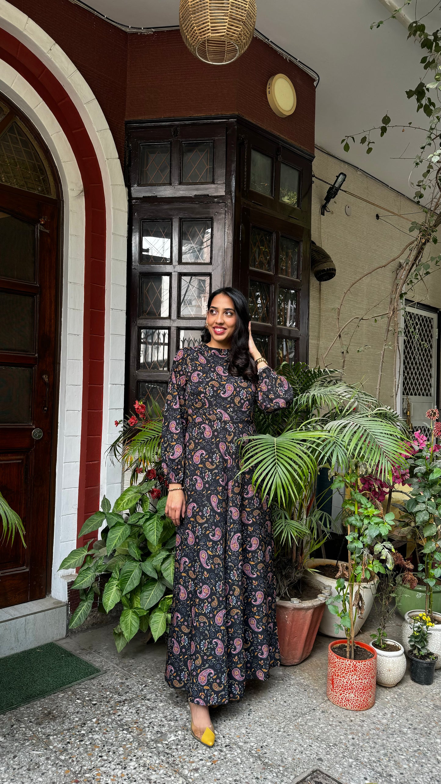Sleeved Luxe Jumpsuit - Autumn