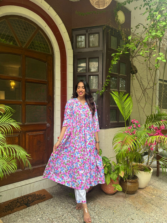 Angrakha Cotton Set (Premium Fabric)