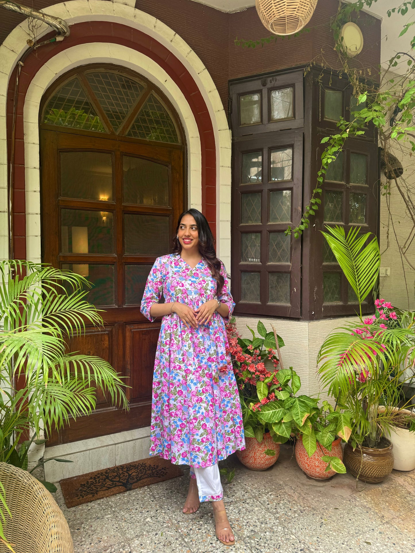 Angrakha Cotton Set (Premium Fabric)