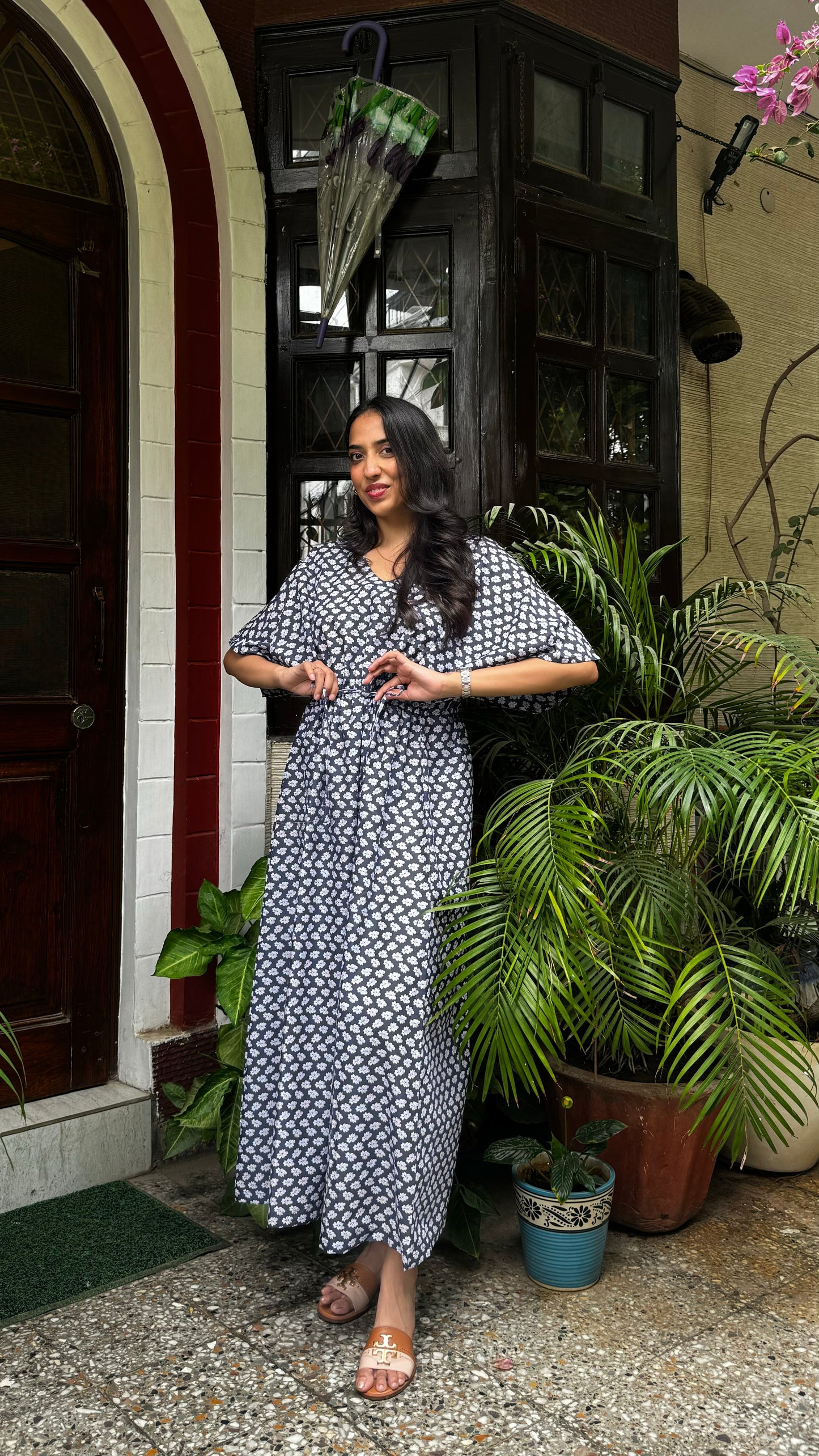 Joy Lounge Dress (Premium Fabric) - Blue