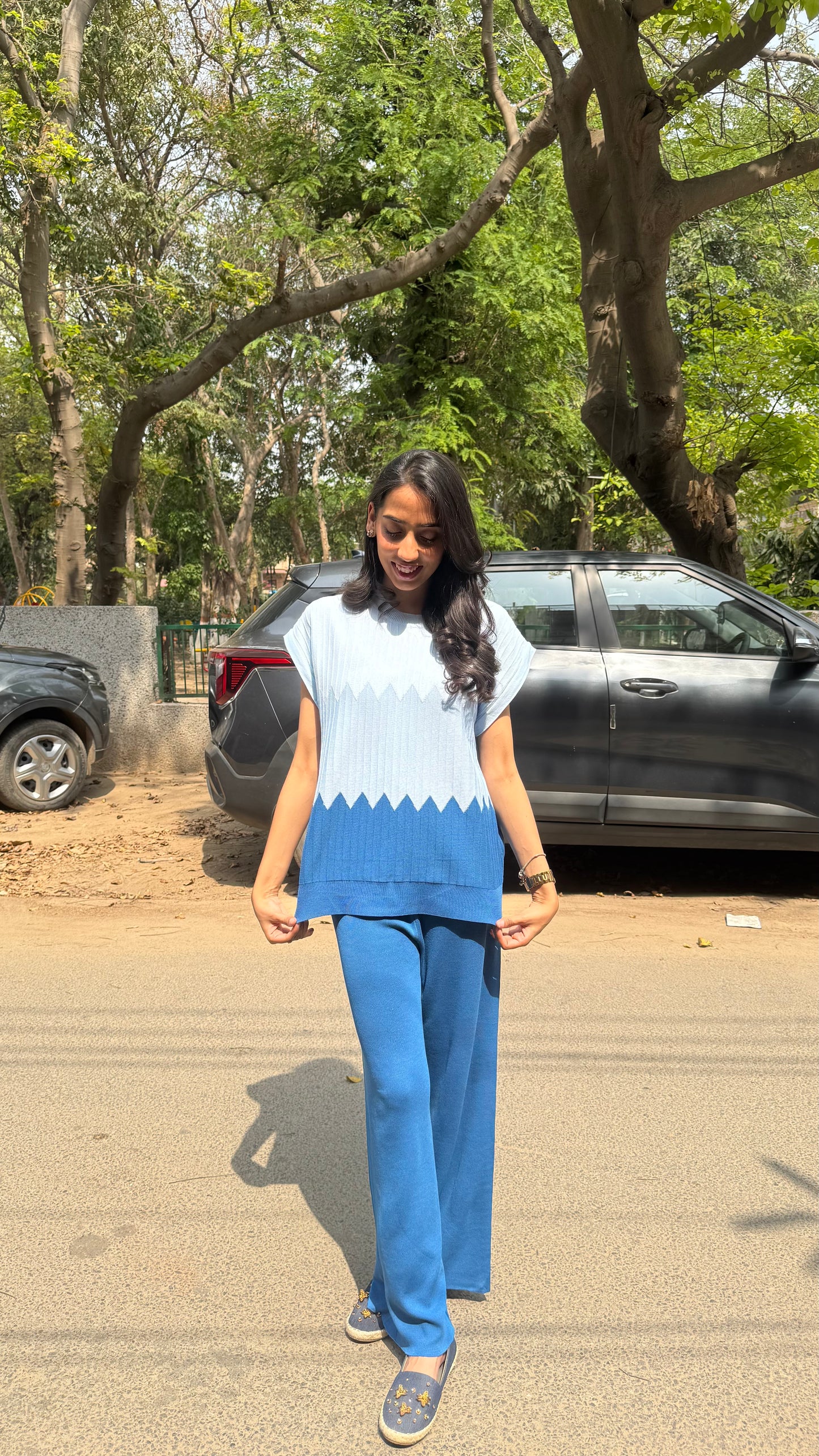 Heaven Combo Airport Set - Blue (Free Size) - Premium Collection