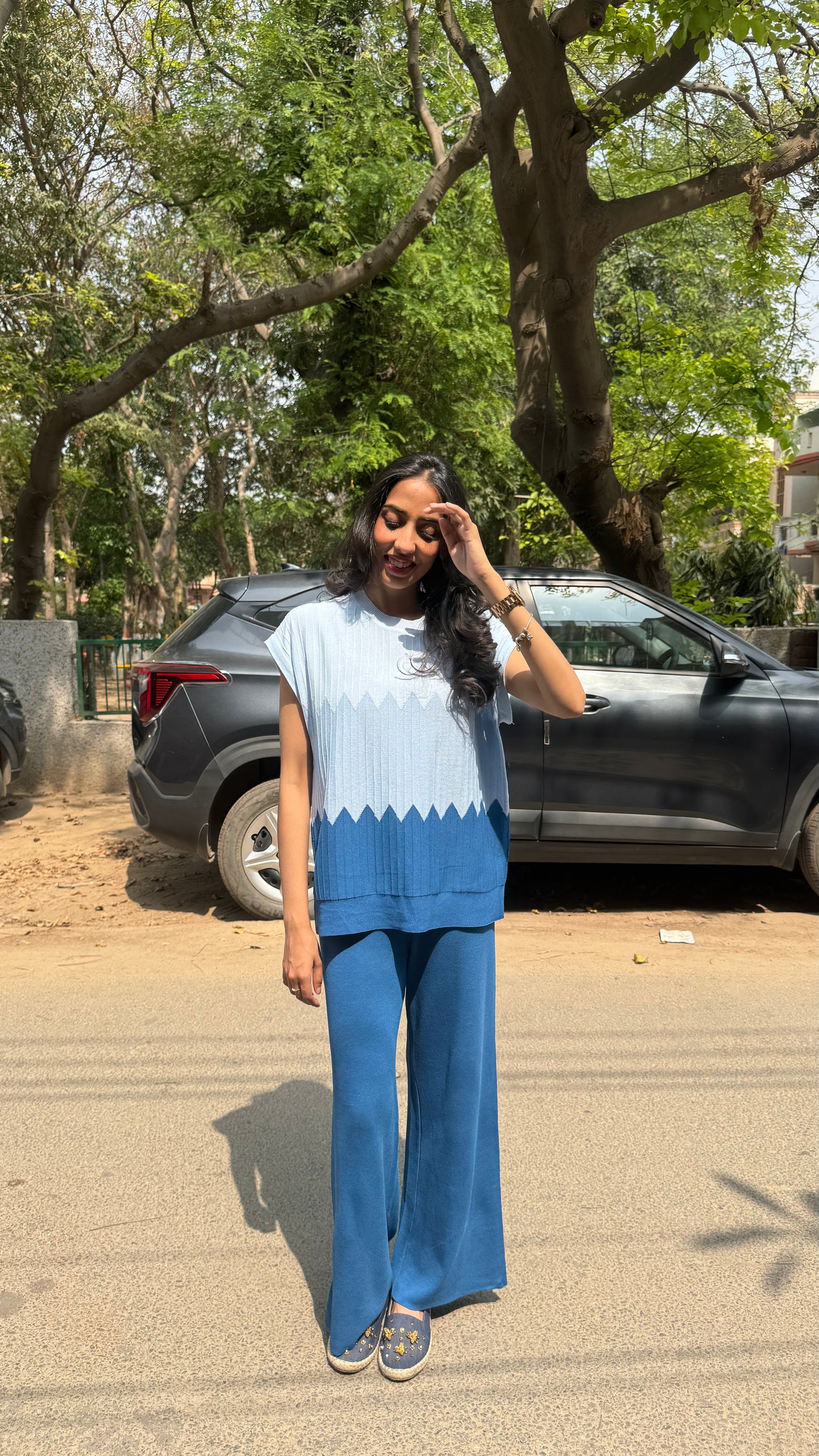 Heaven Combo Airport Set - Blue (Free Size) - Premium Collection