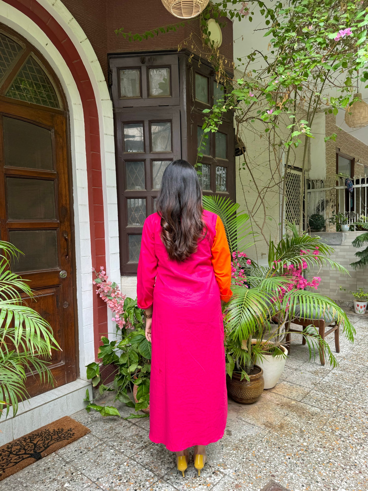 Halfsies Shirt Dress - Maxi