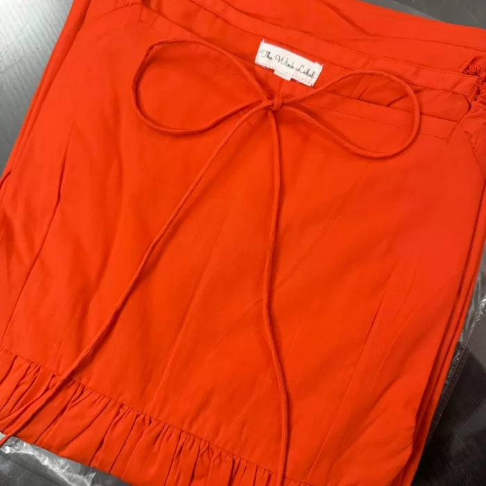 Fairytale Cotton Maxi - Blood Orange (Premium Fabric)