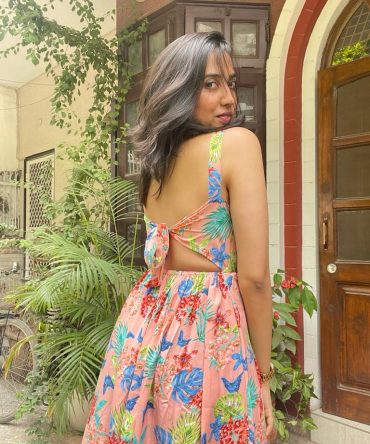 Peach Bow Dress 2