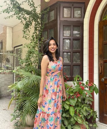 Peach Bow Dress