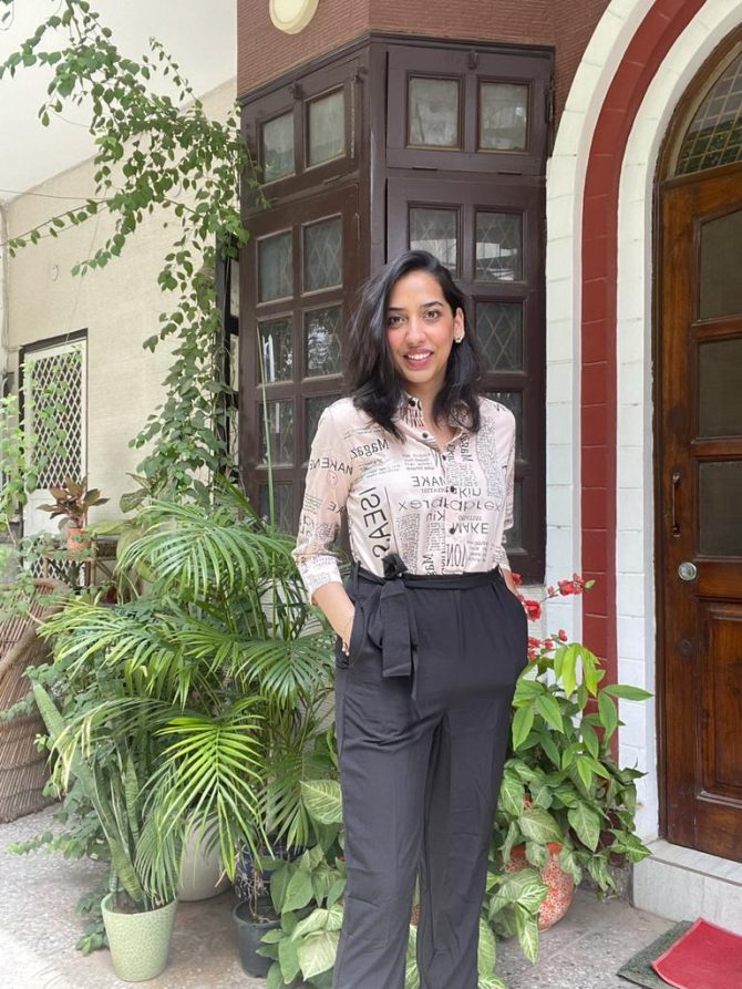 Magazine Printed Jumpsuit