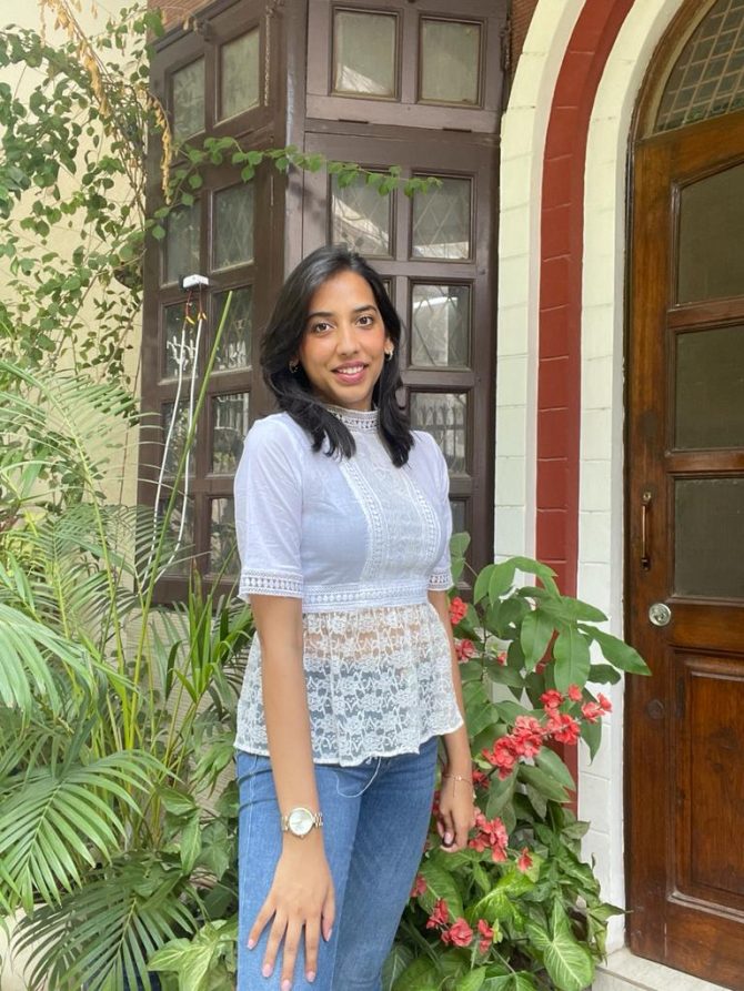 White Lace Cotton Top